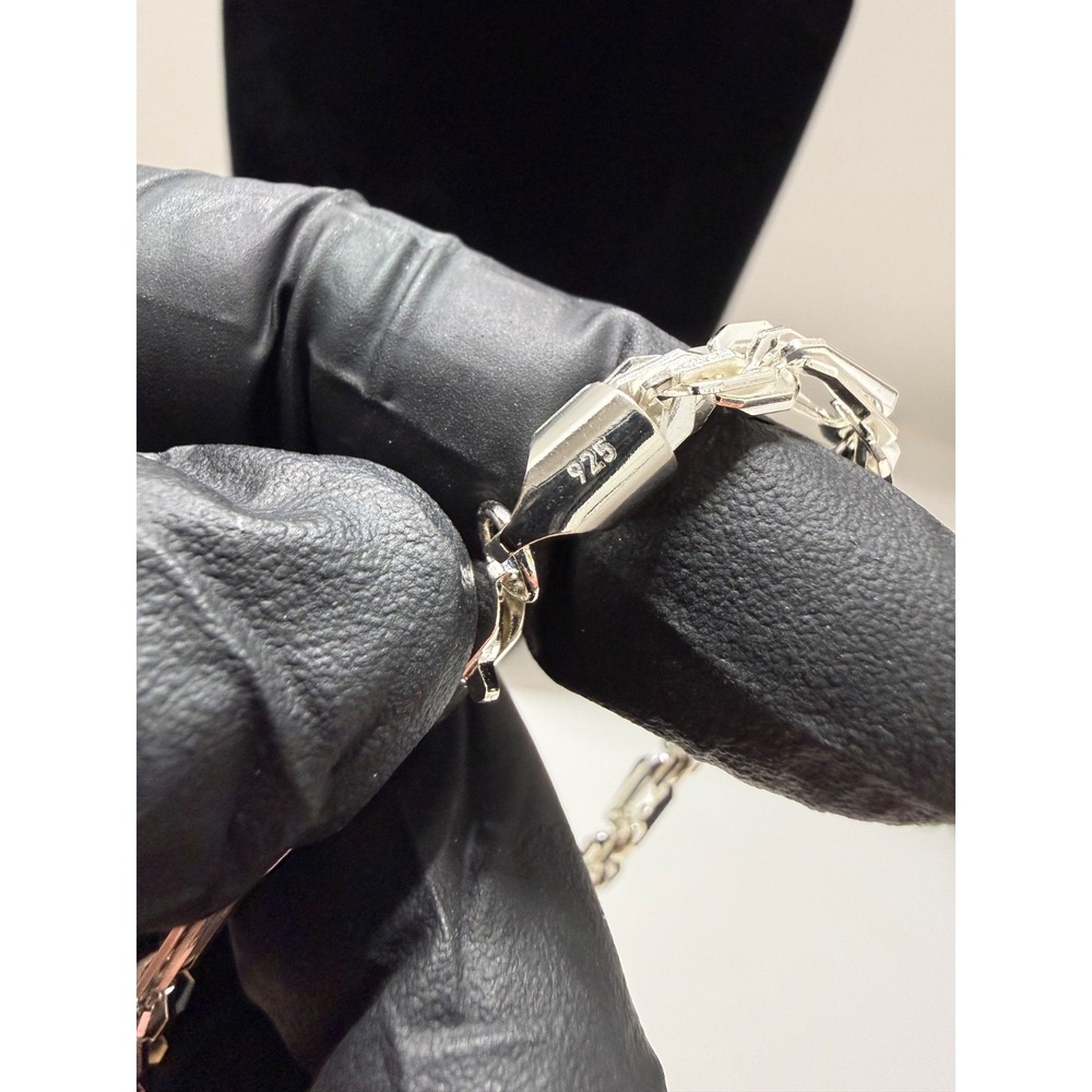milano bracelet silver filled 10 inch 5mm stamped lobster clasp - Picture 4 of 8